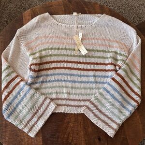 Size small knitted sweater (NWT)
